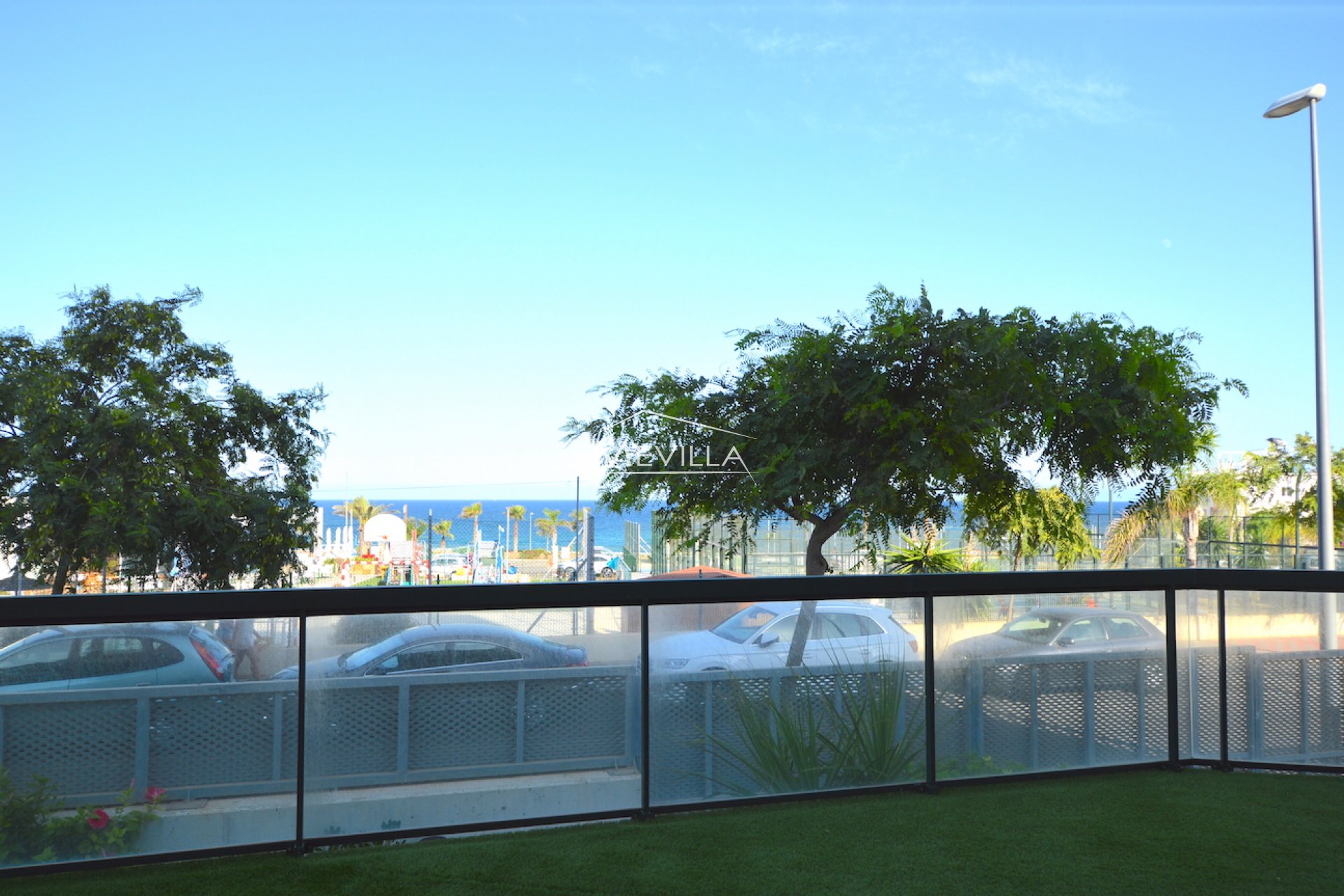 Der Blick von der Terrasse