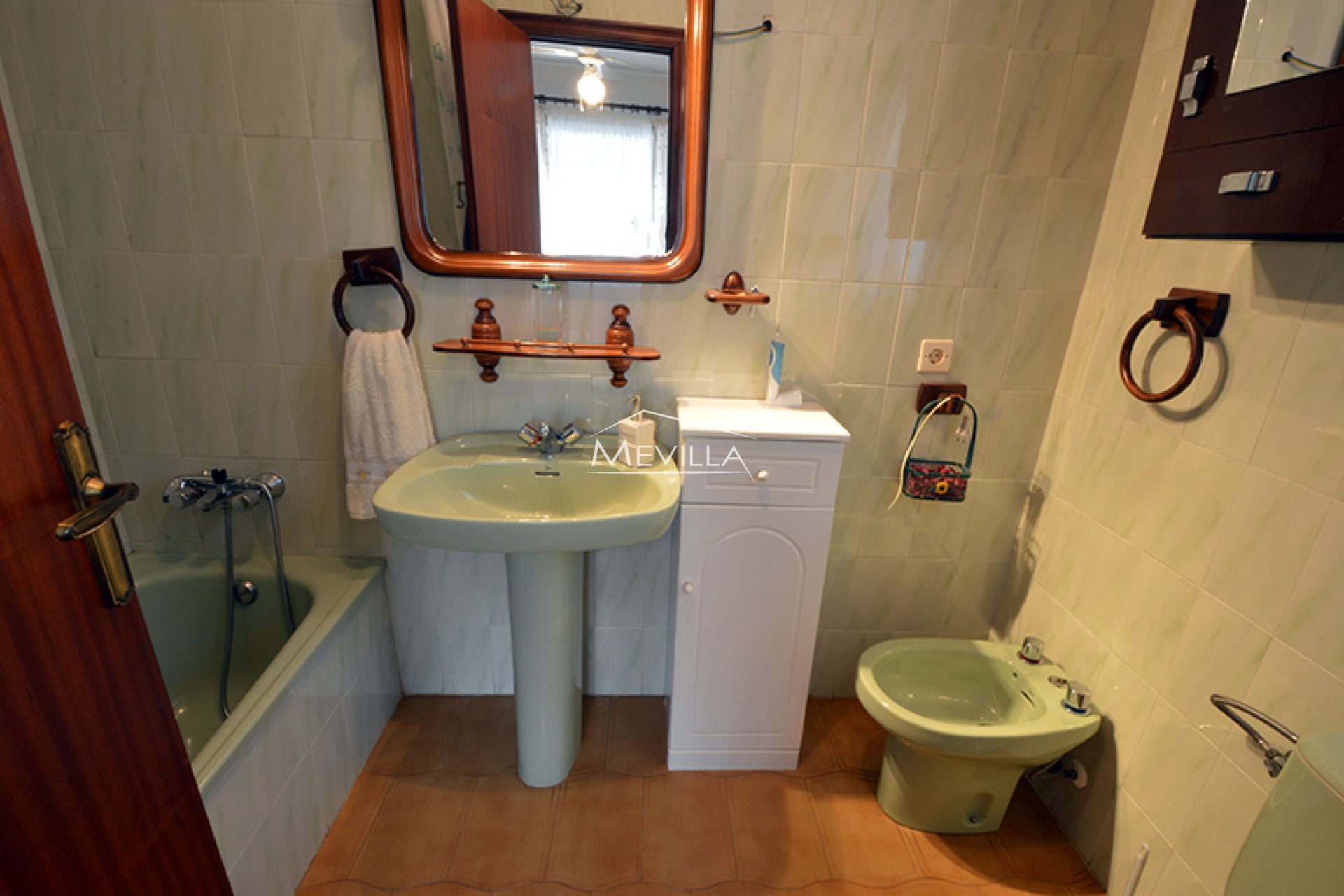 Eine kleine Toilette