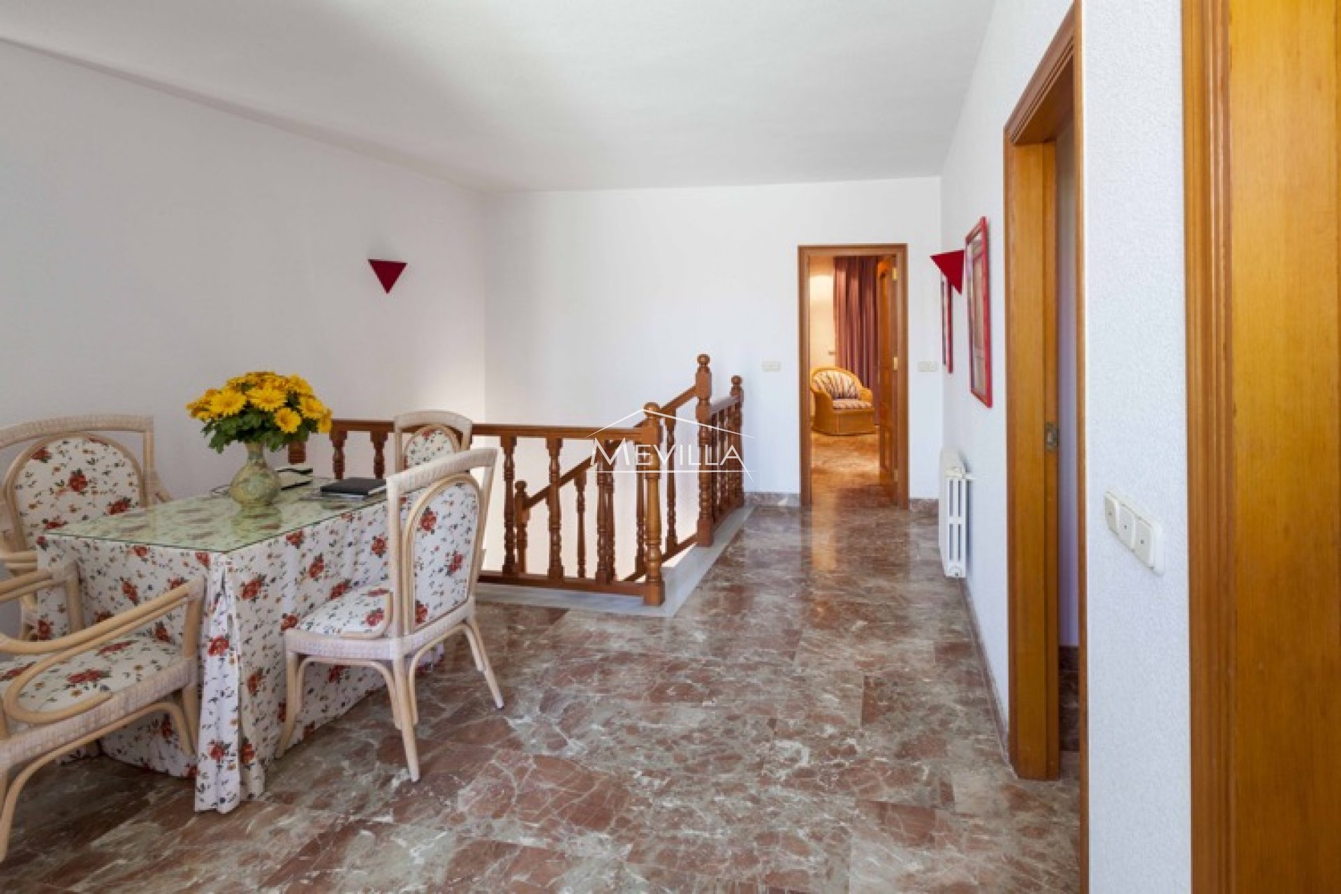 La entrada a la casa