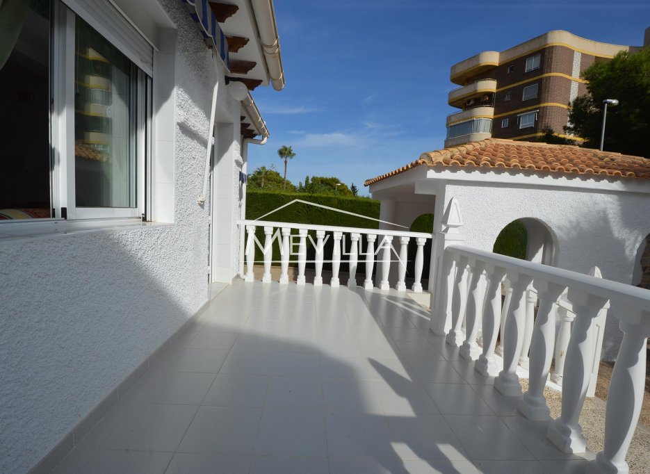 La entrada a la casa