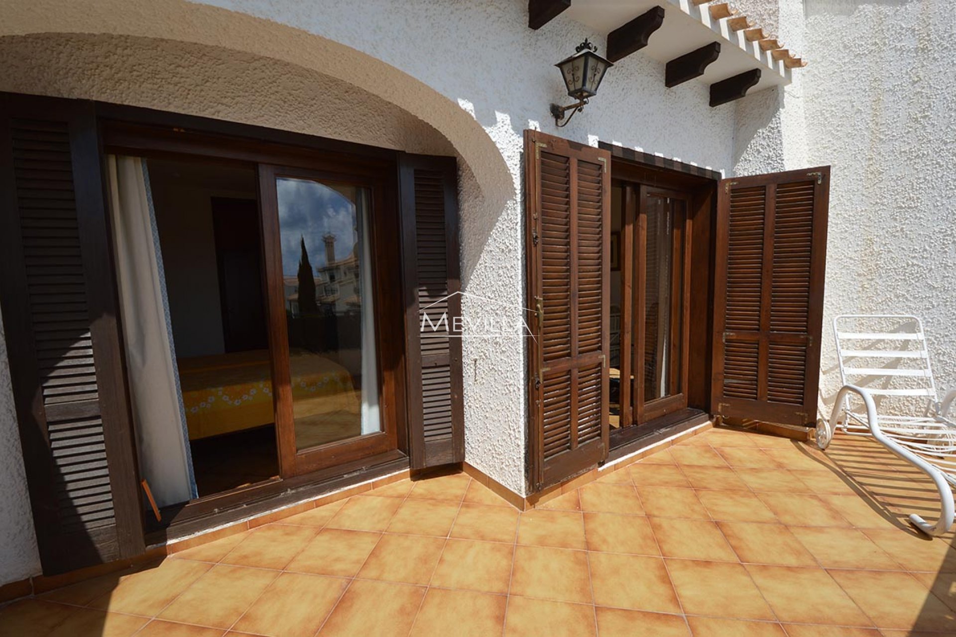 La terraza del primer planta