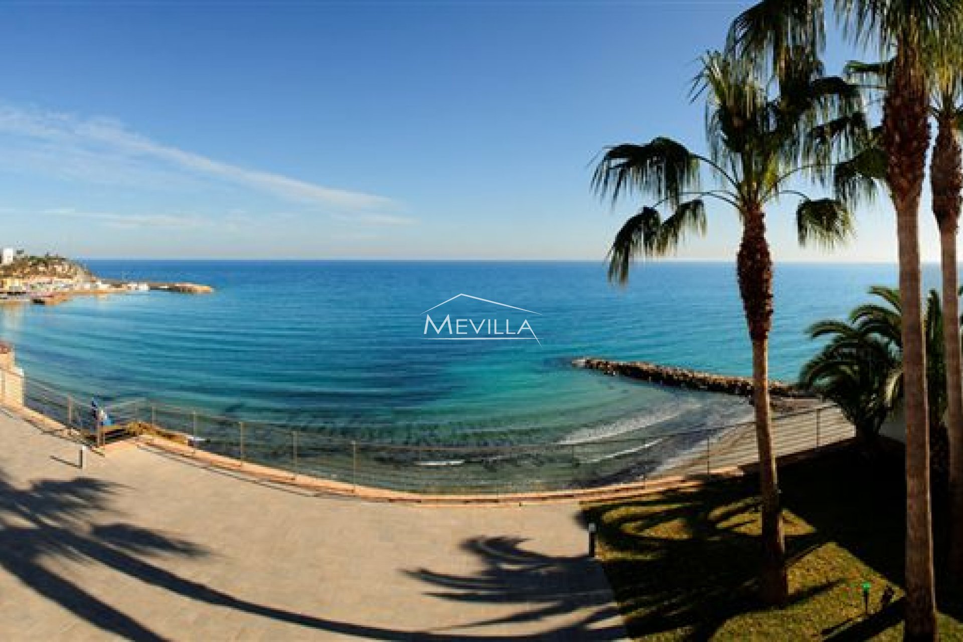 La vista desde la terraza.