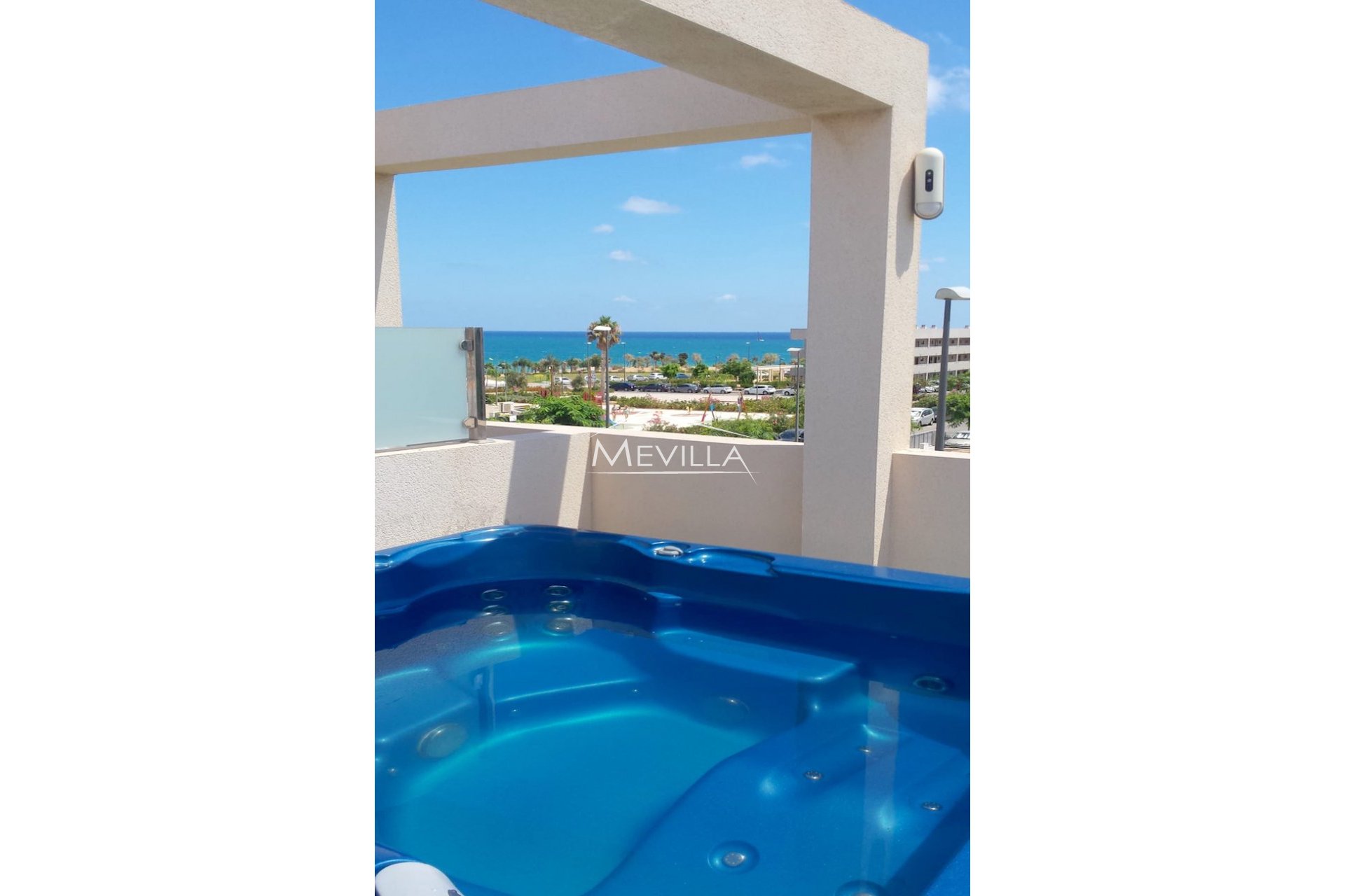 Las vistas desde el jacuzzi