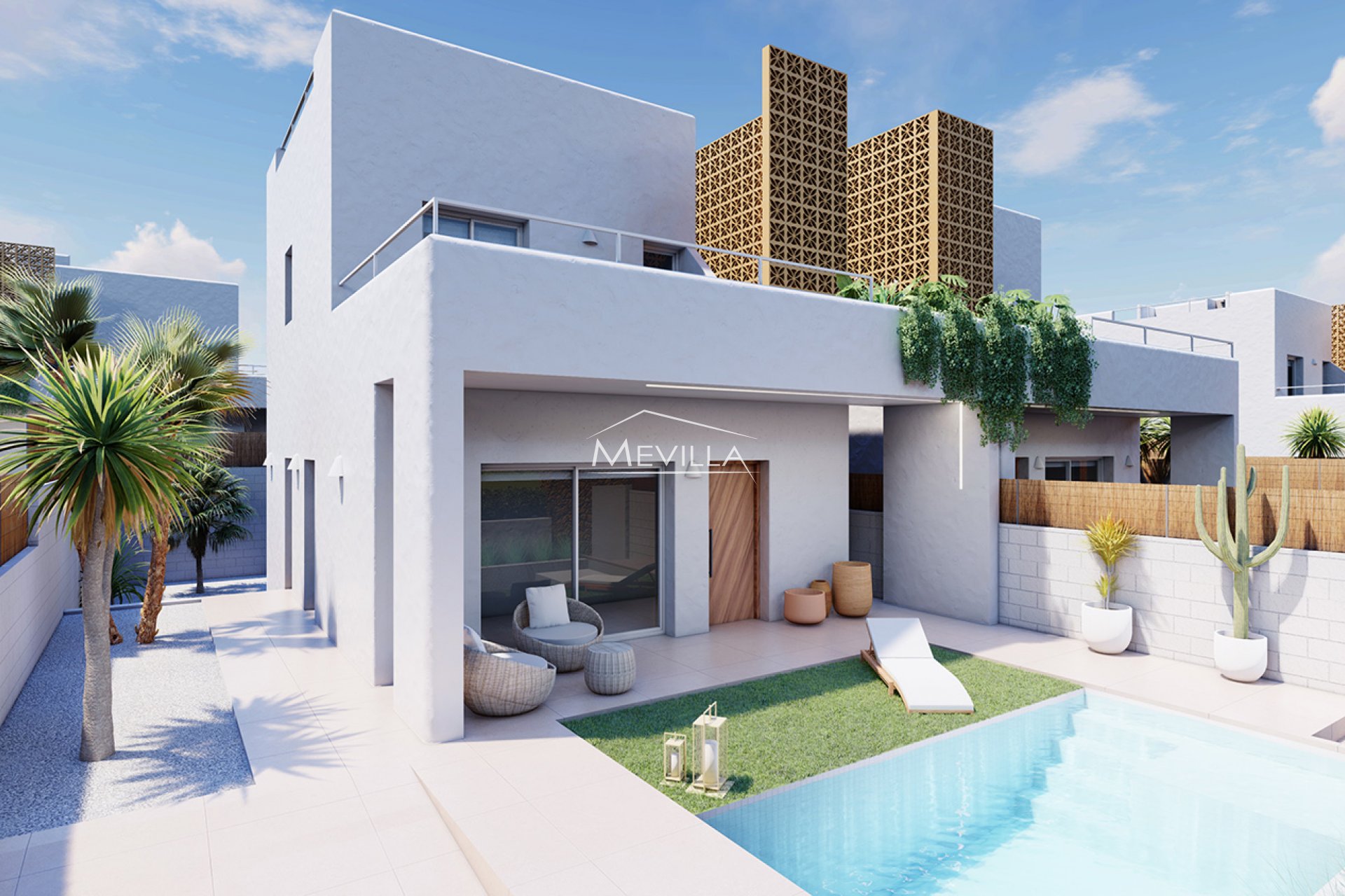 Obra nueva - Chalet / Villa - Pilar de la Horadada