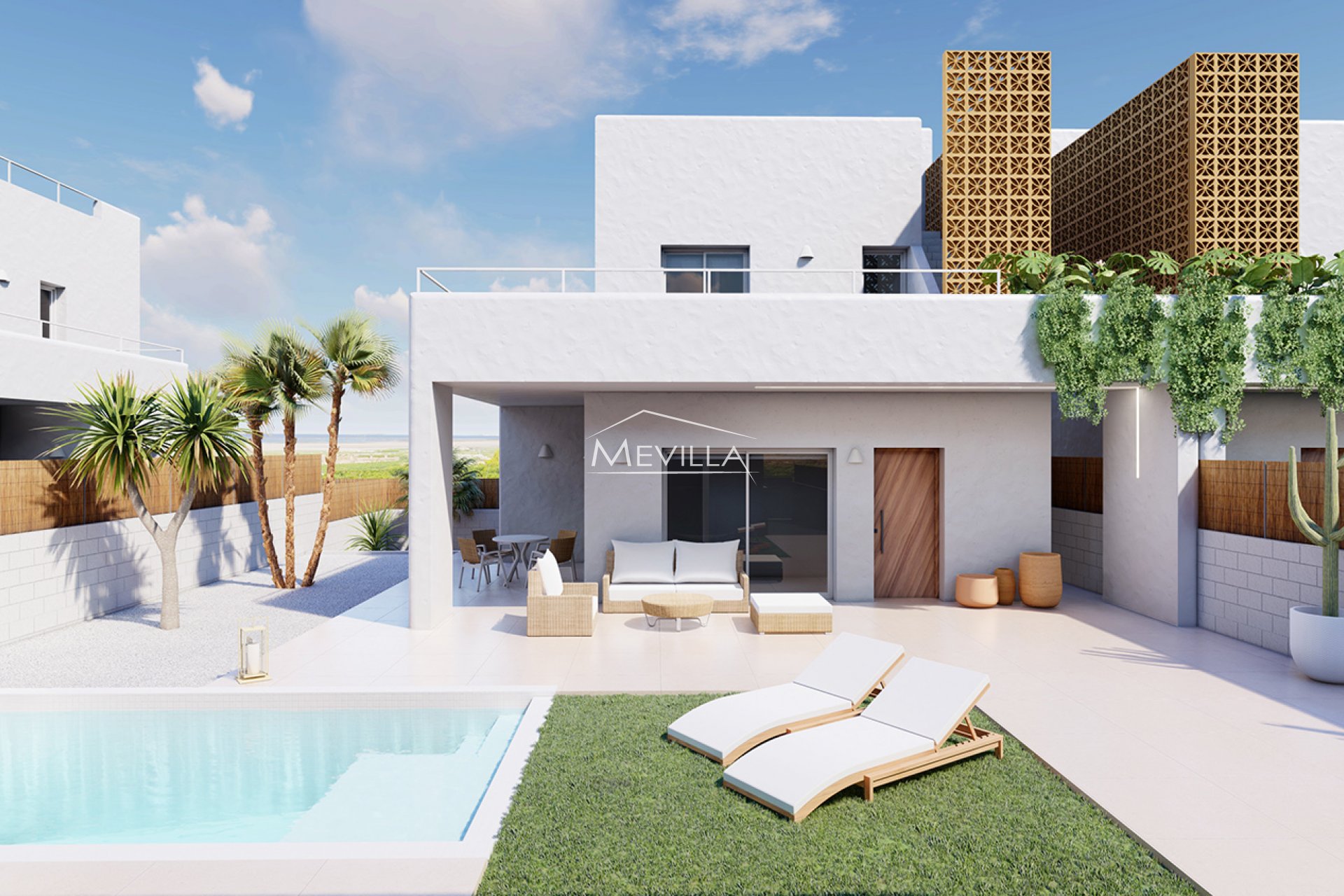 Obra nueva - Chalet / Villa - Pilar de la Horadada