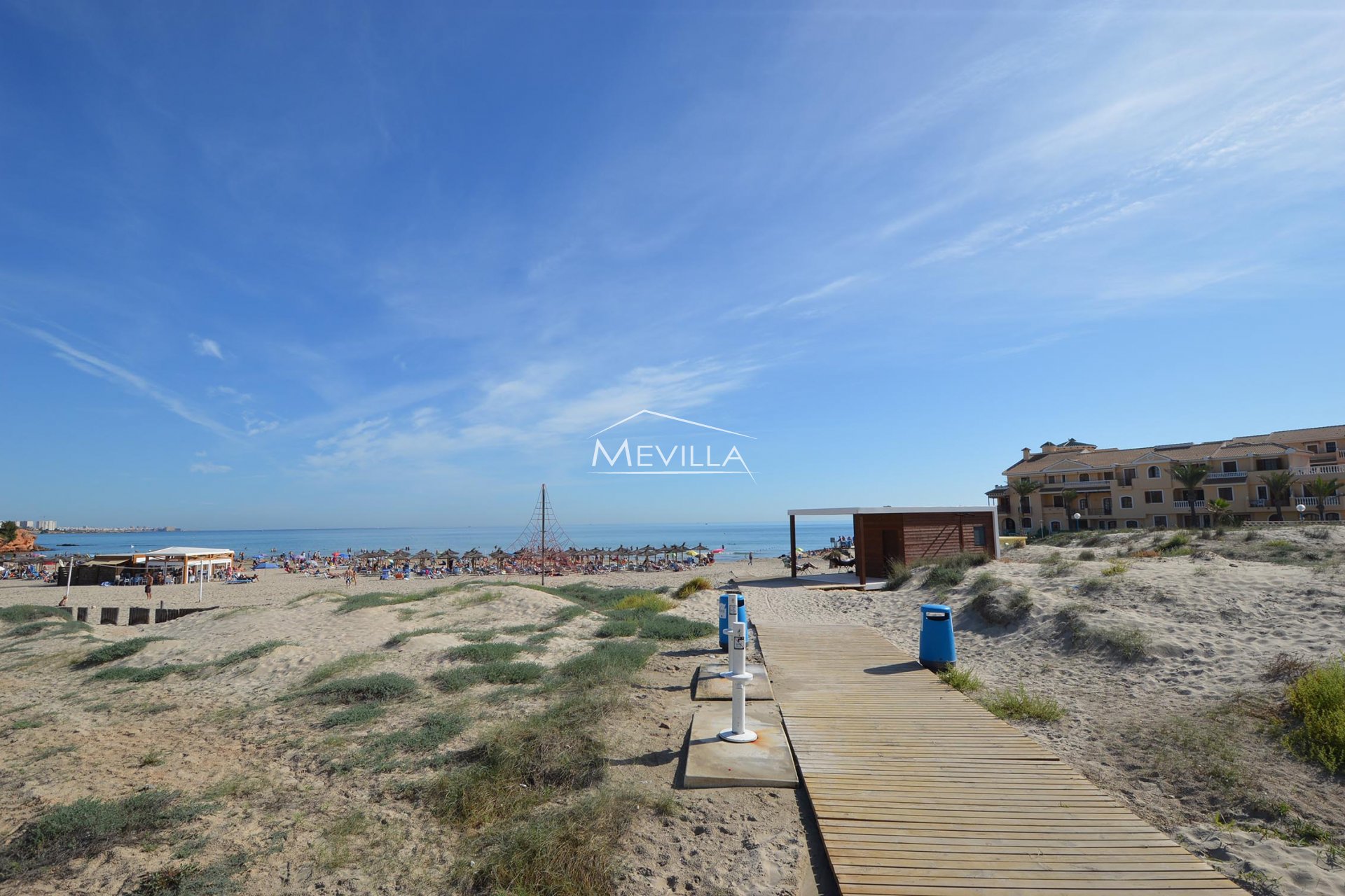 The beach in La Zenia