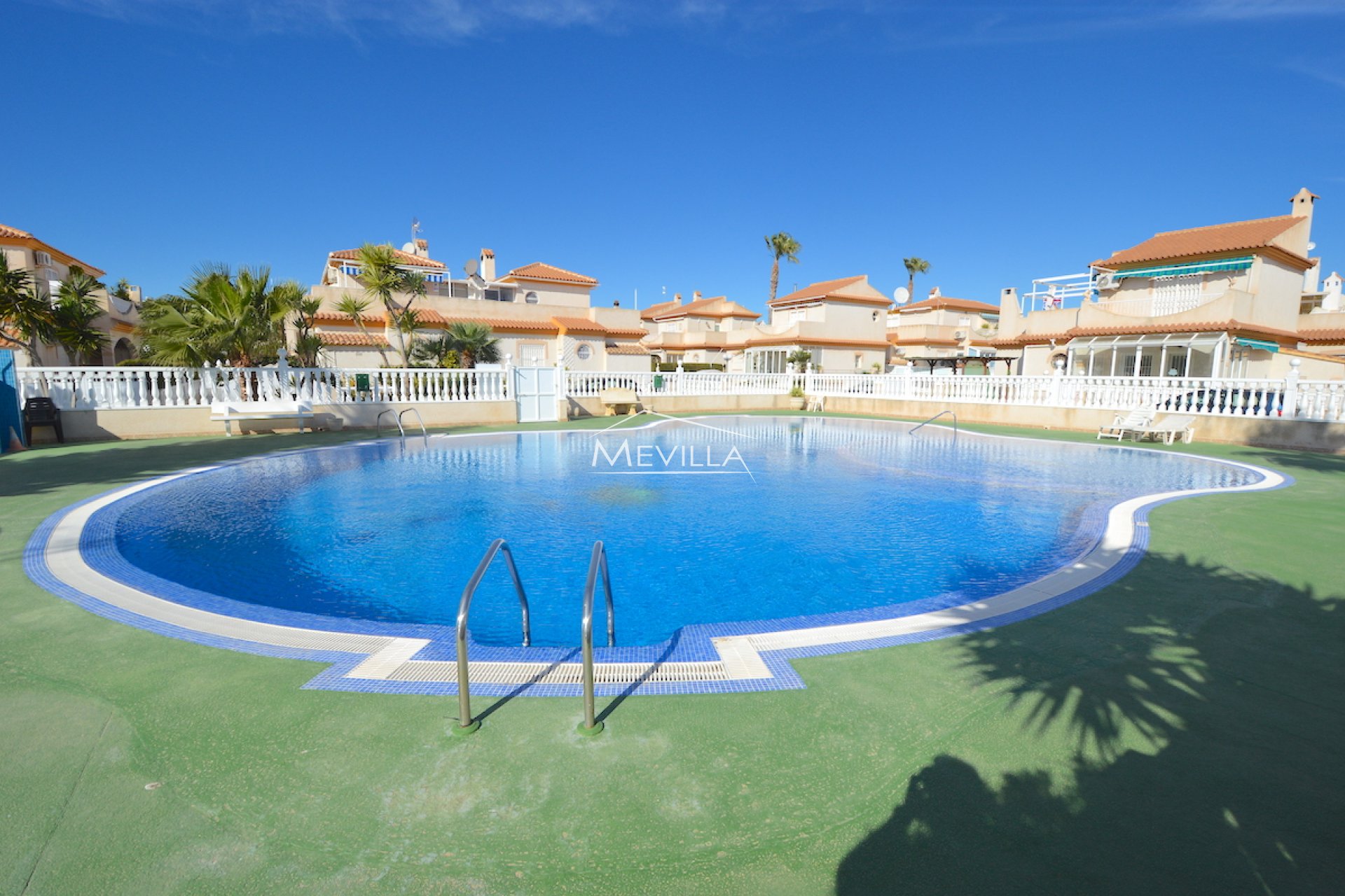 The communal swimming pool