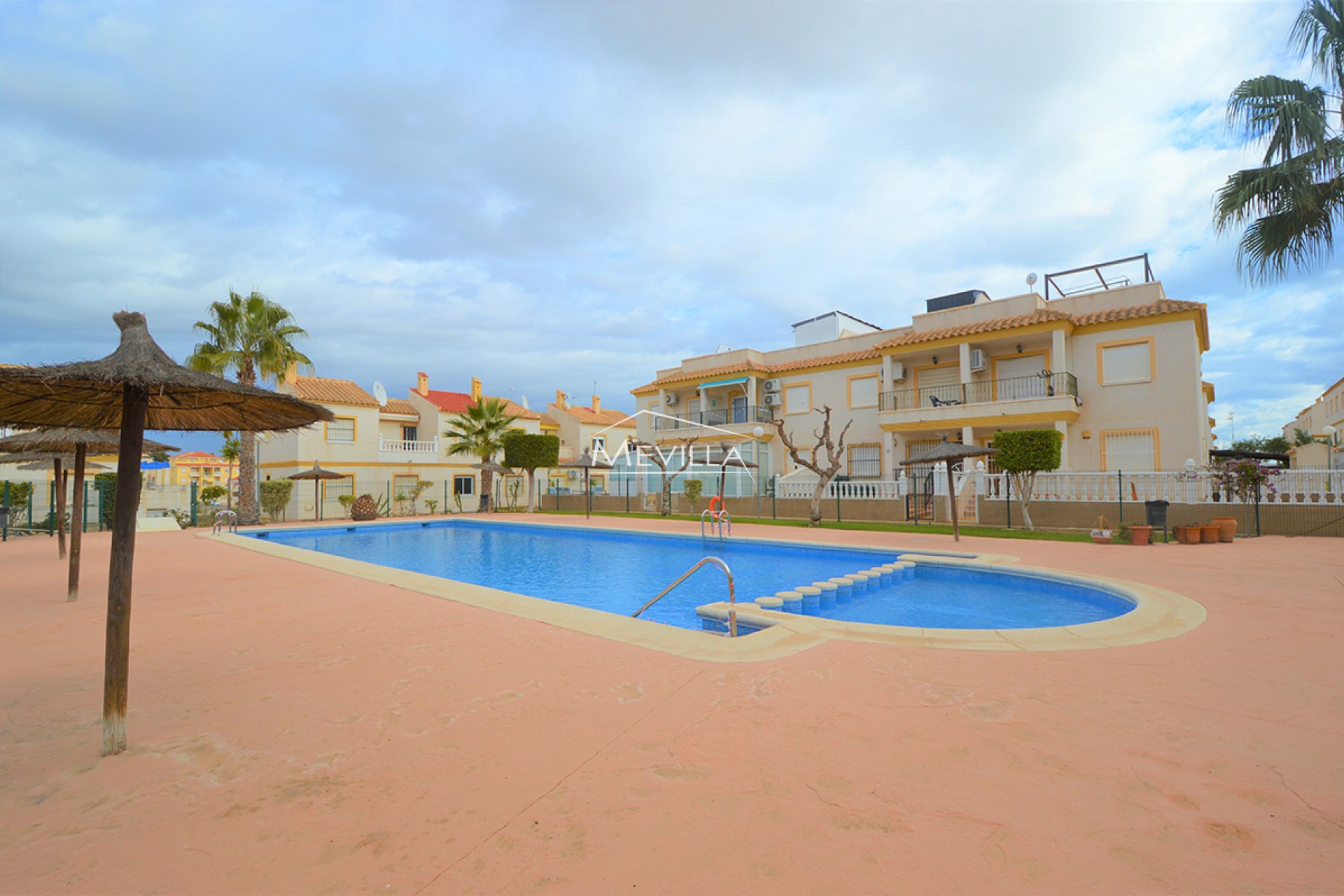 The communal swimming pool