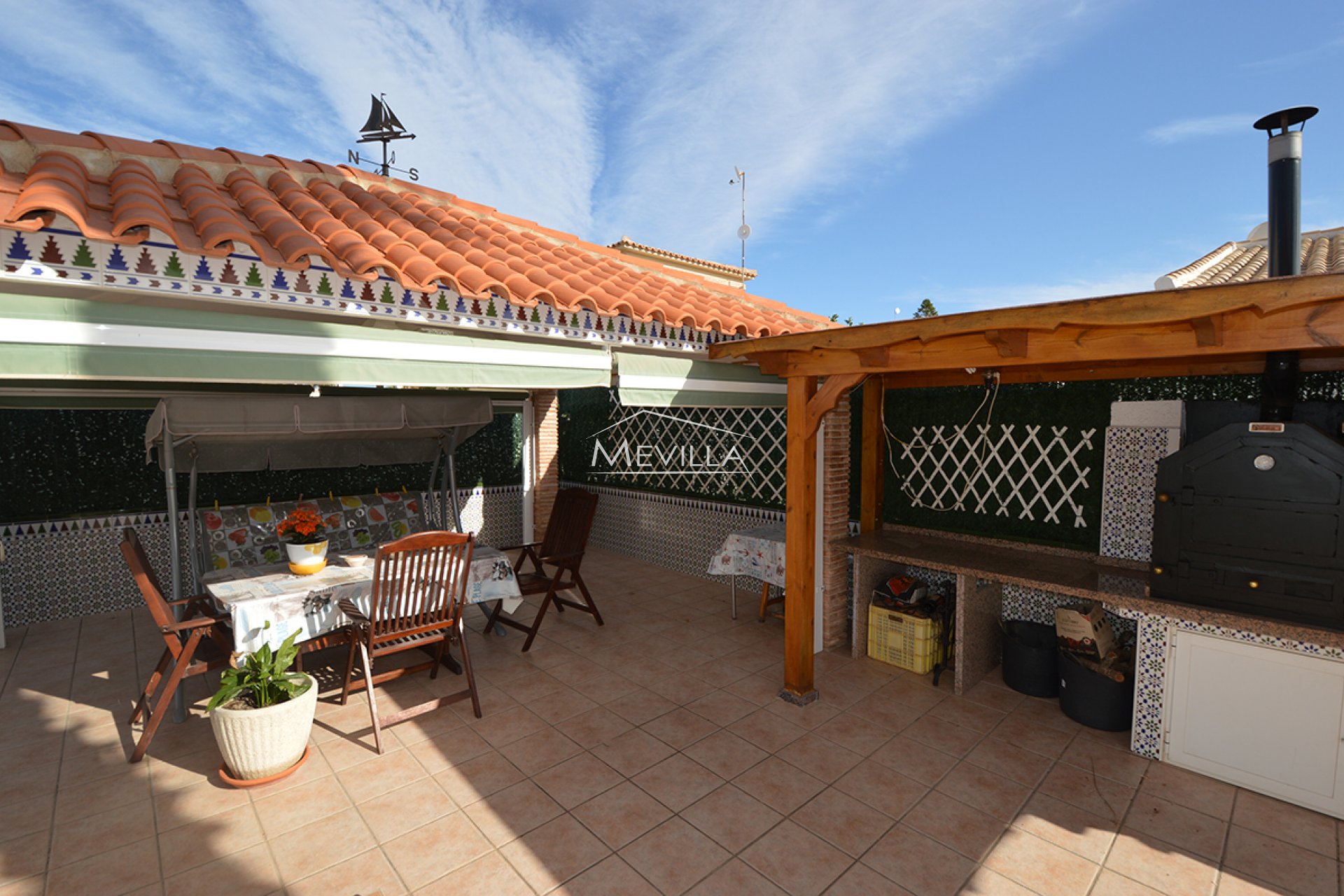 The coverd terrace