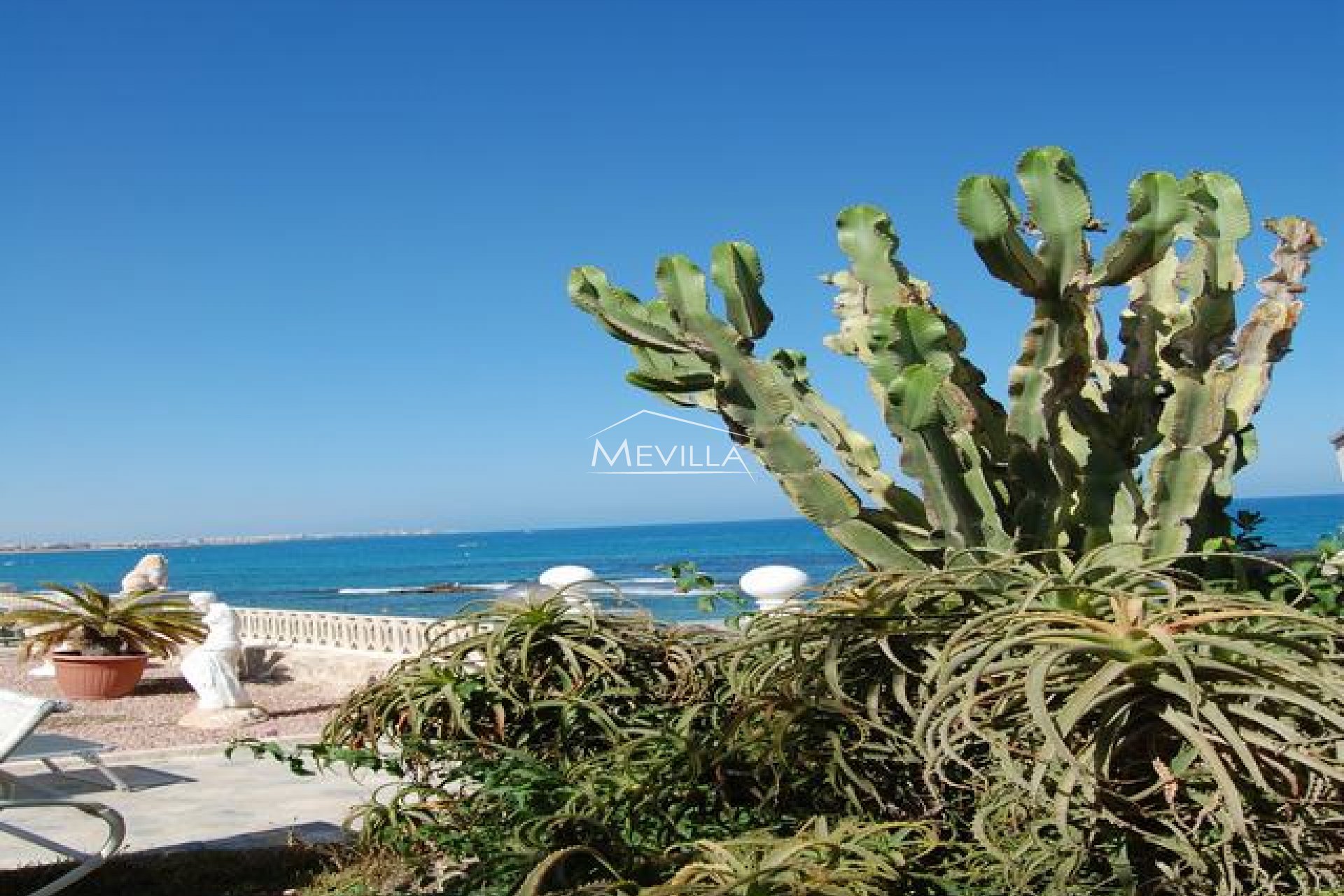 The most popular beach in Cabo Roig 