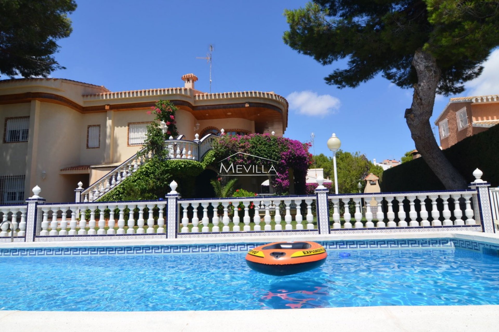 The swimming pool 