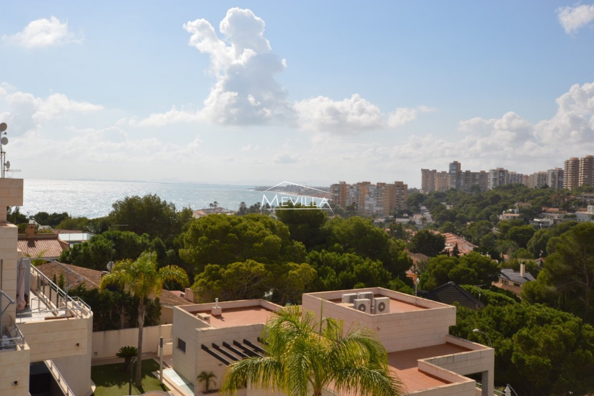 The view from the solarium 