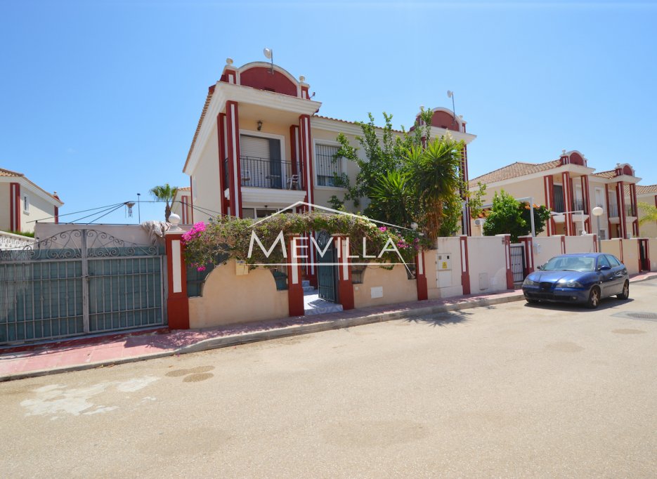 Townhouse duplex with private pool for sale in Campoamor.