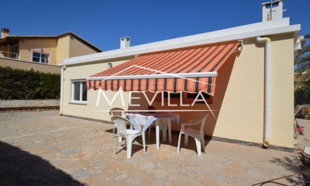 A covered terrace