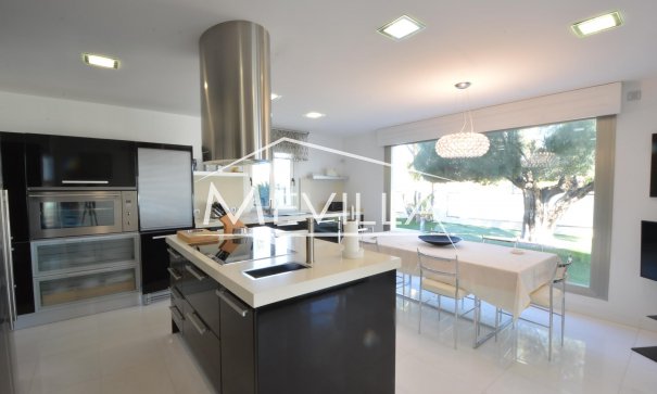 The modern kitchen 