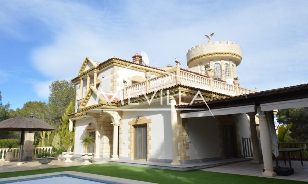 The villa