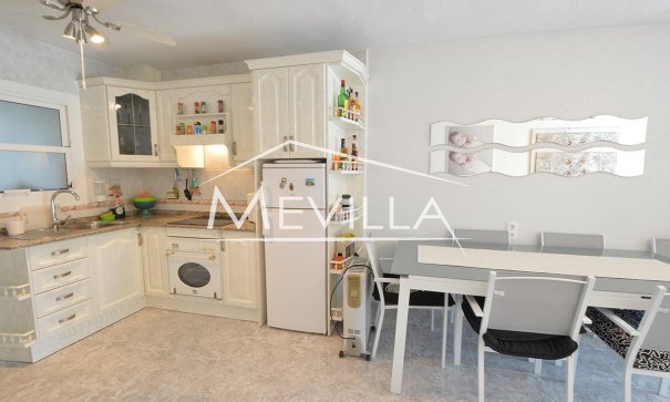 The kitchen with dining area