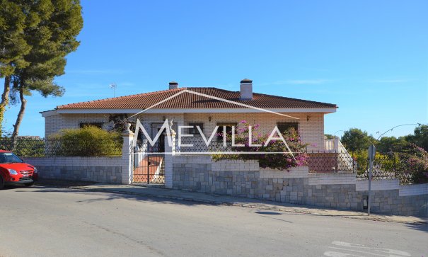 The villa with a private swimming pool