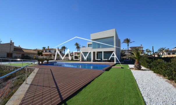 The villa with garden